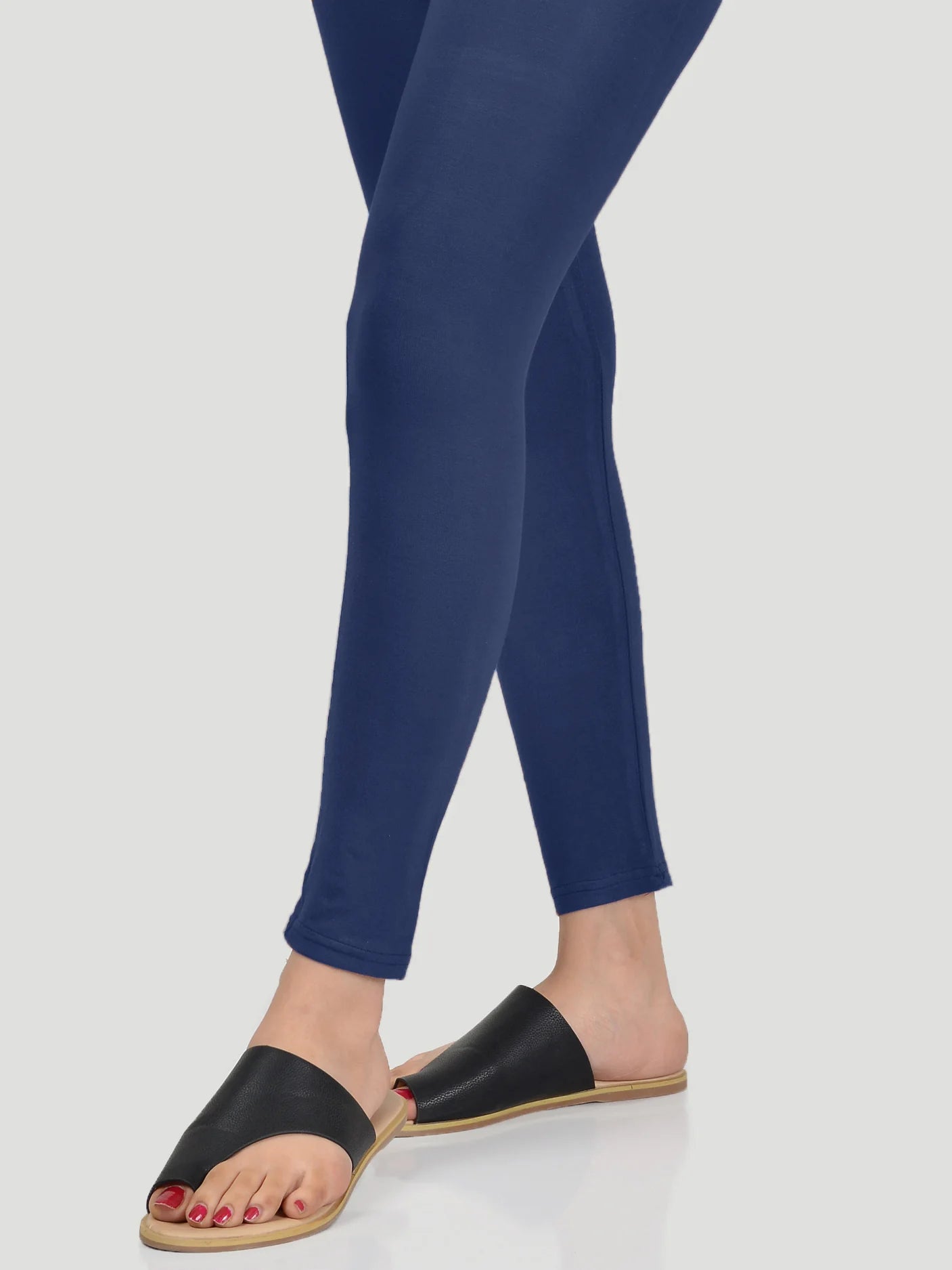 Stitched Bottoms 1 Piece Plain Cotton Jersey Tights