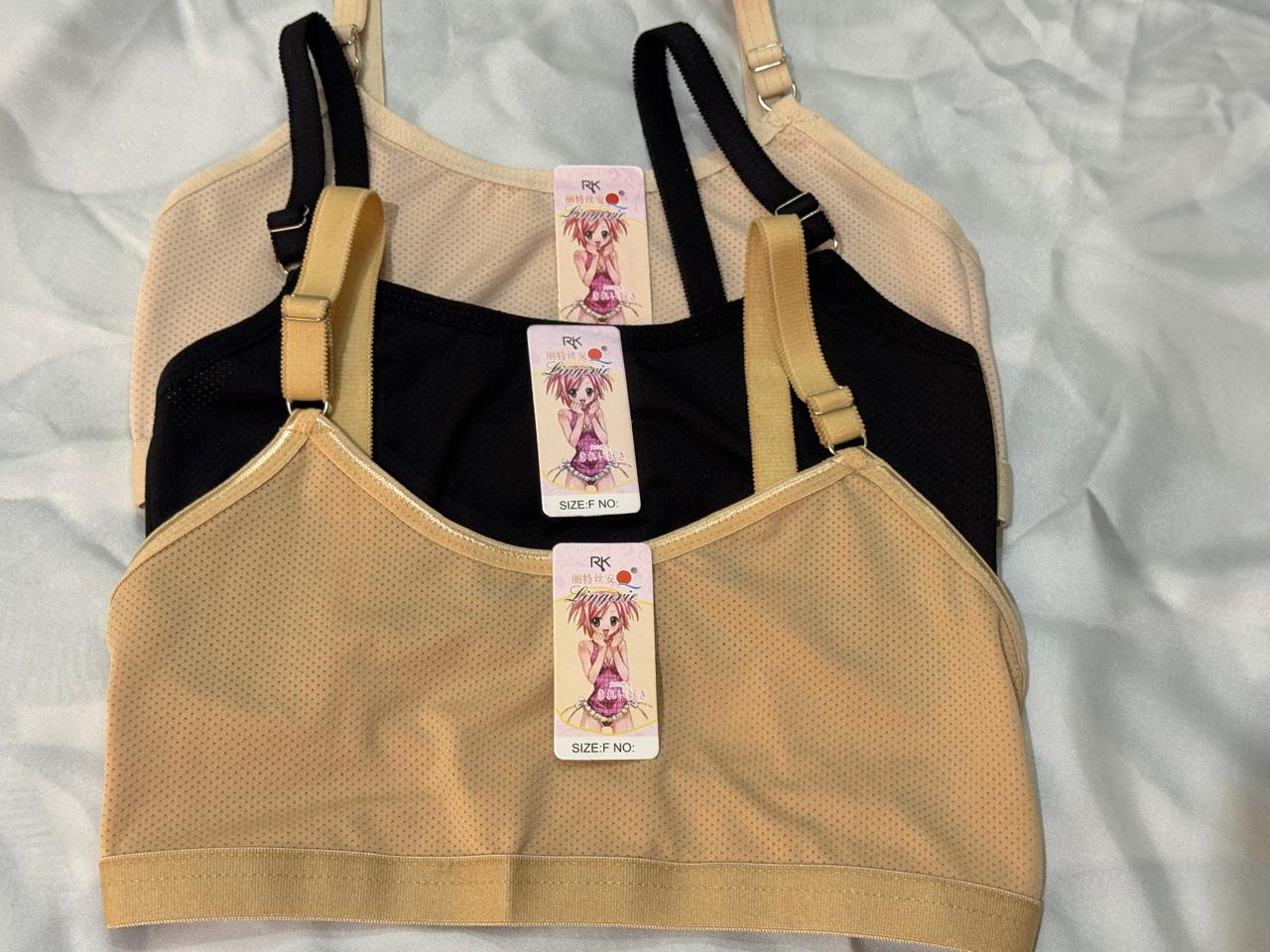 Training Bras Sports Underwear with Adjustable Strap for Teenage Girls 10-14 Years