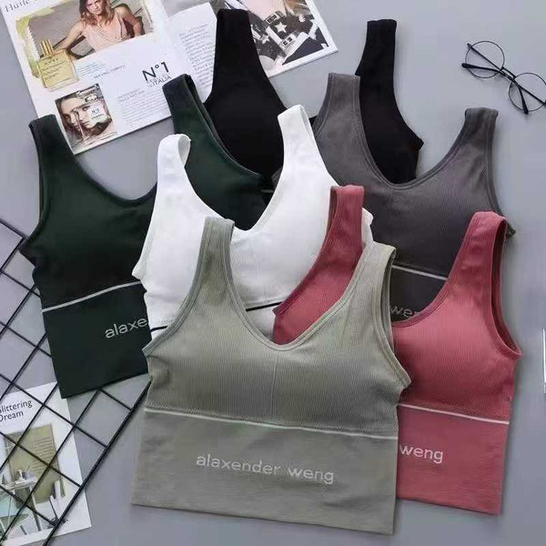 V‑Shape Lightly Padded Bra – Seamless Comfort & Everyday Support