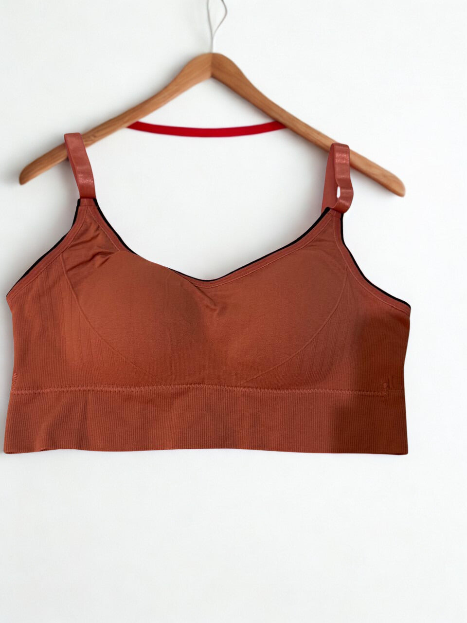Wireless V-Neck Bralette Cami Bra – Strapless Comfort Tank Top Bra for Women & Girls