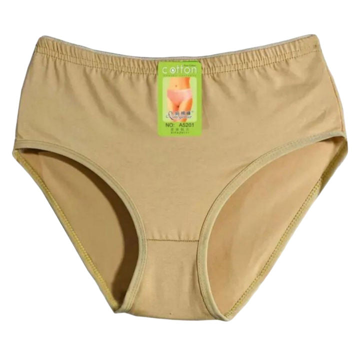 Simple 100% Cotton Briefs – Breathable & Cozy Daily Comfort