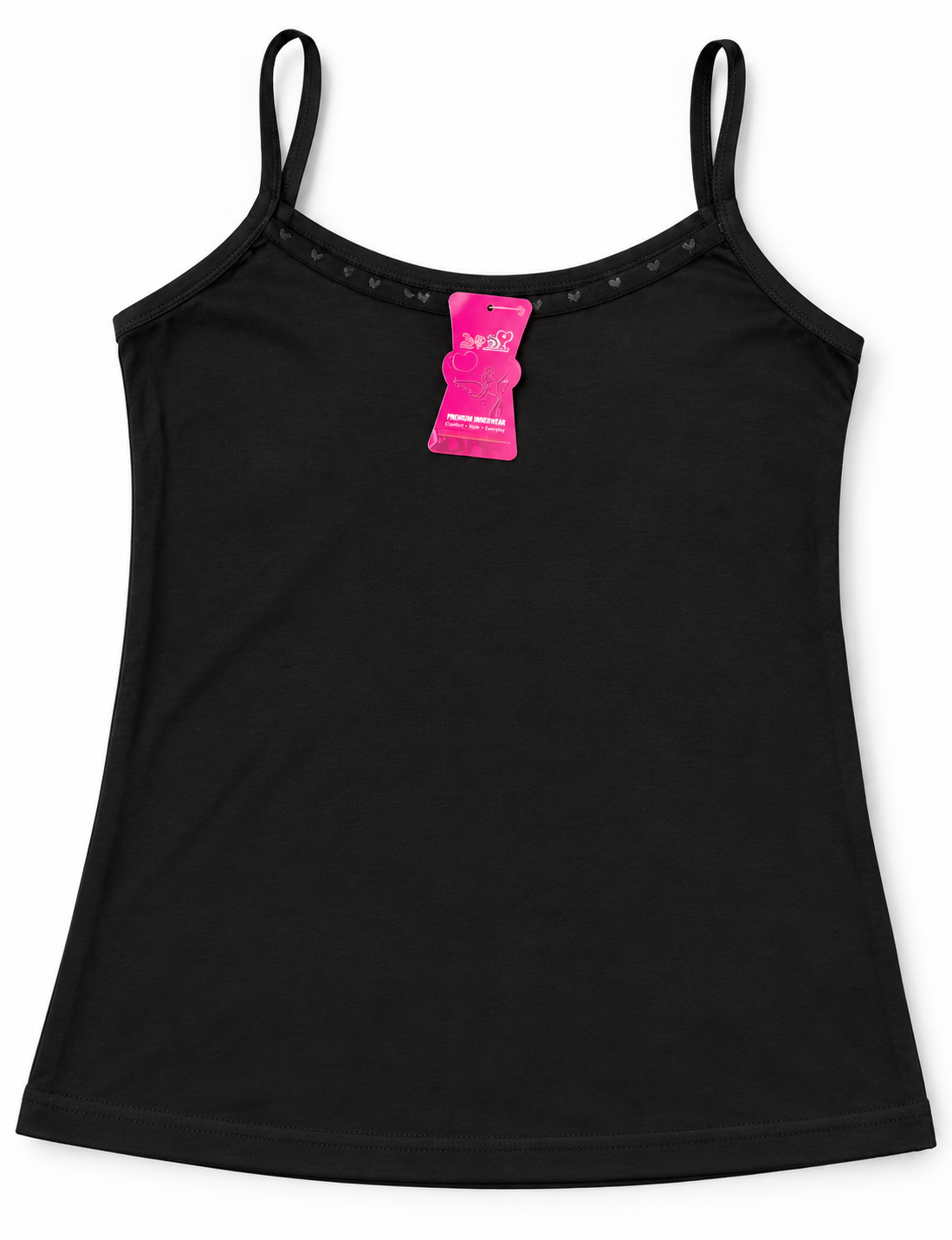 Women’s Cotton Spaghetti Strap Camisole – Slim Fit Daily Wear Tank Top