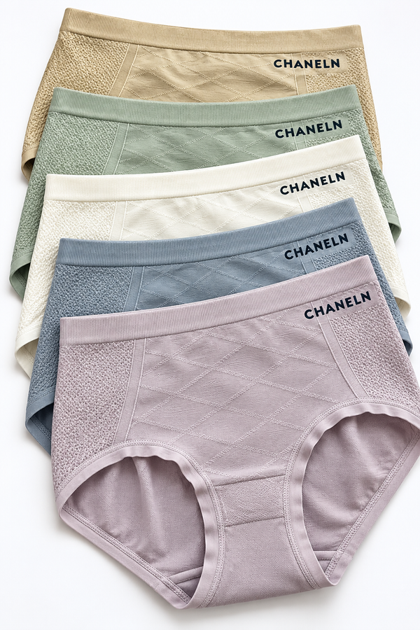 Pack of 2 Women’s Premium Cotton Mid Waist Panties – Soft Stretch Breathable Underwear – Free Size (Best Fit S, M, L)