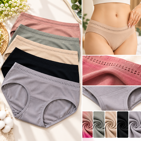 Pack of 2 & 4 Women’s Seamless Soft Stretch Panties | Random Colors | Everyday Comfort