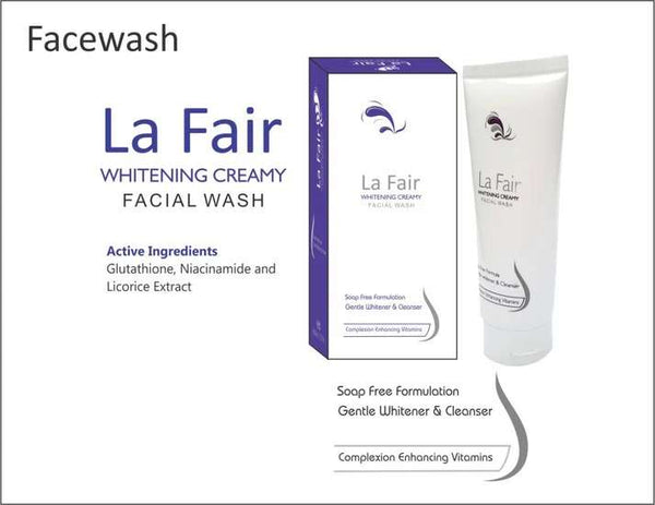 La Fair Whitening Facewash – Deep Cleanser for Bright & Glowing Skin | For All Skin Types