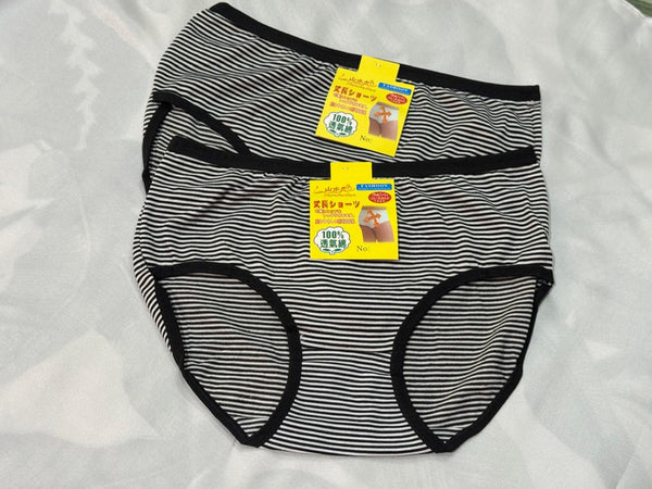 Everyday Essentials Black Lining Stretchable Brief – Breathable & Sweat‑Free Comfort for girls