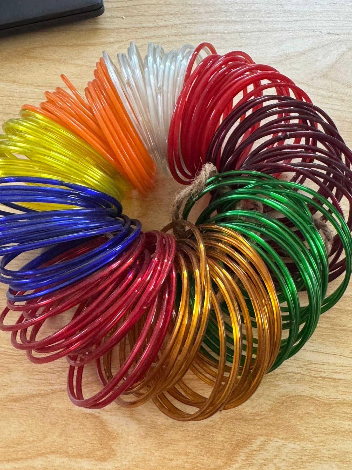 Multi Color Glass Bangles – 9 Dozen Pack | Traditional Chooriyan Set (Medium 2.25 & Large 2.5)