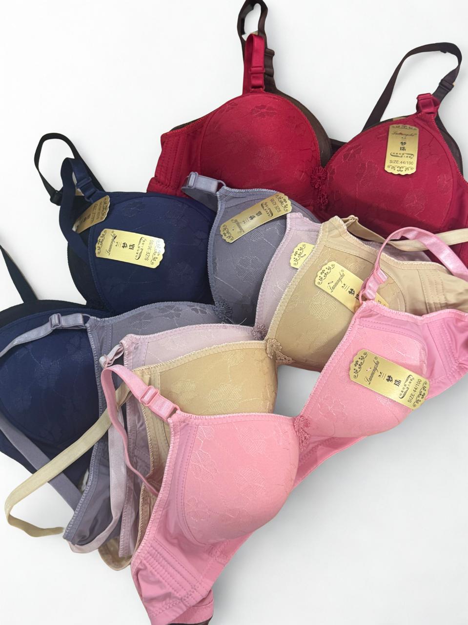Pack of 2 D Cup Bras Pakistan | Full Coverage Comfortable Bras 34D–44D