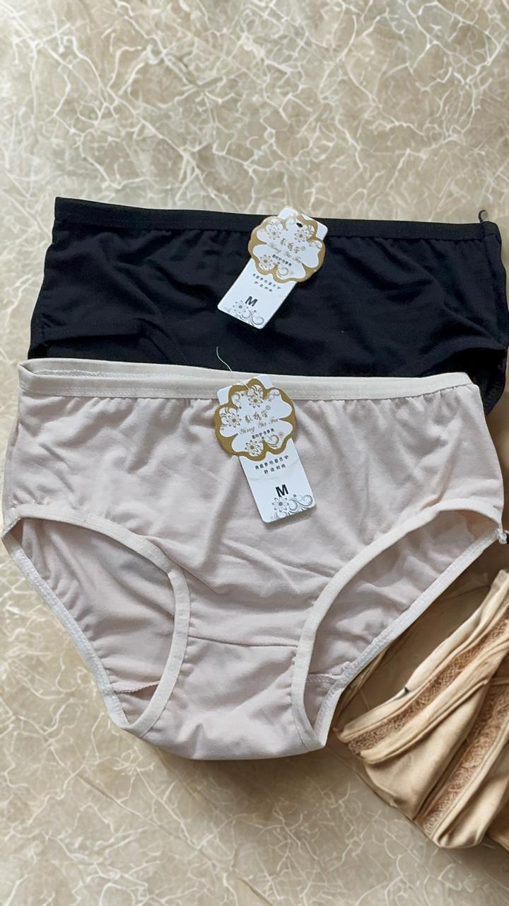 Pack of 2 Women’s Cotton Panties – Soft Everyday Full Coverage Briefs | S–XXL
