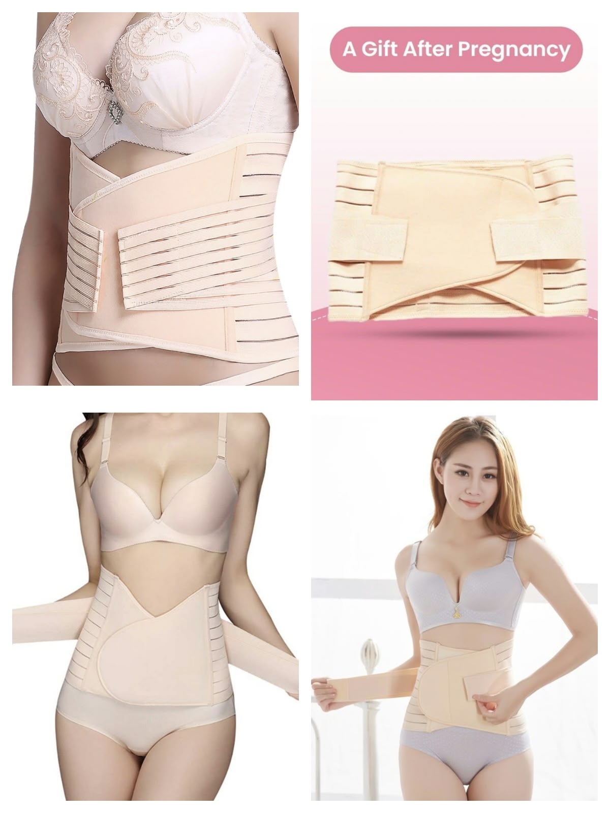 Postpartum Tummy Support Belt for Women – Adjustable Waist Binder