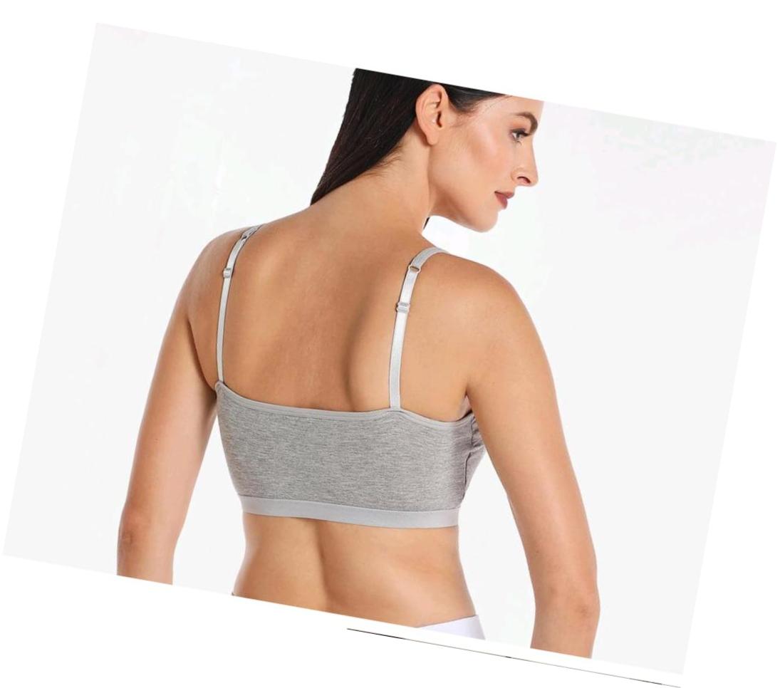Teenage Girls Soft Padded Bra – Adjustable Straps, Everyday Comfort Fit