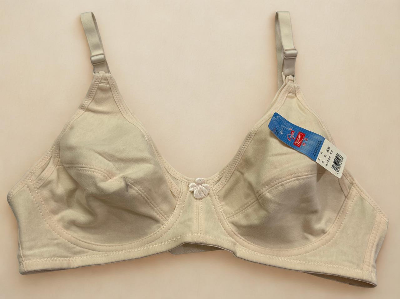 Silken Cotton Special Bra – Breathable 100% Cotton, Free Size, Light Support
