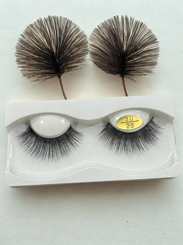 Anjeer 3D Mink Fashion Eyelashes – Style 23 | Reusable & Lightweight
