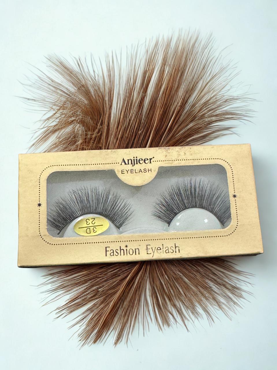 Anjeer 3D Mink Fashion Eyelashes – Style 23 | Reusable & Lightweight