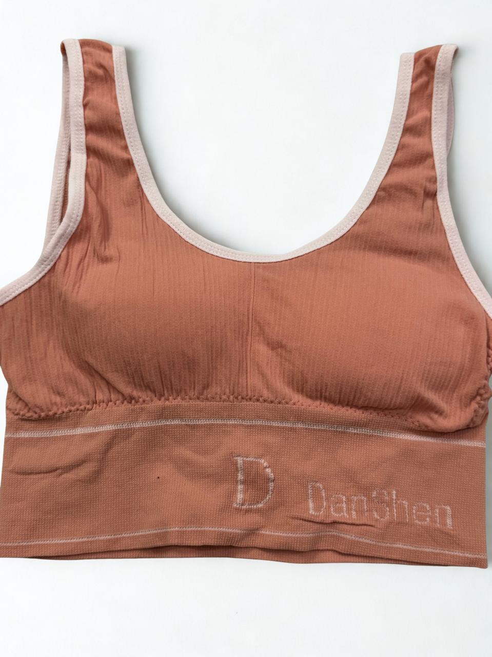 V‑Shape Lightly Padded Bra – Seamless Comfort & Everyday Support