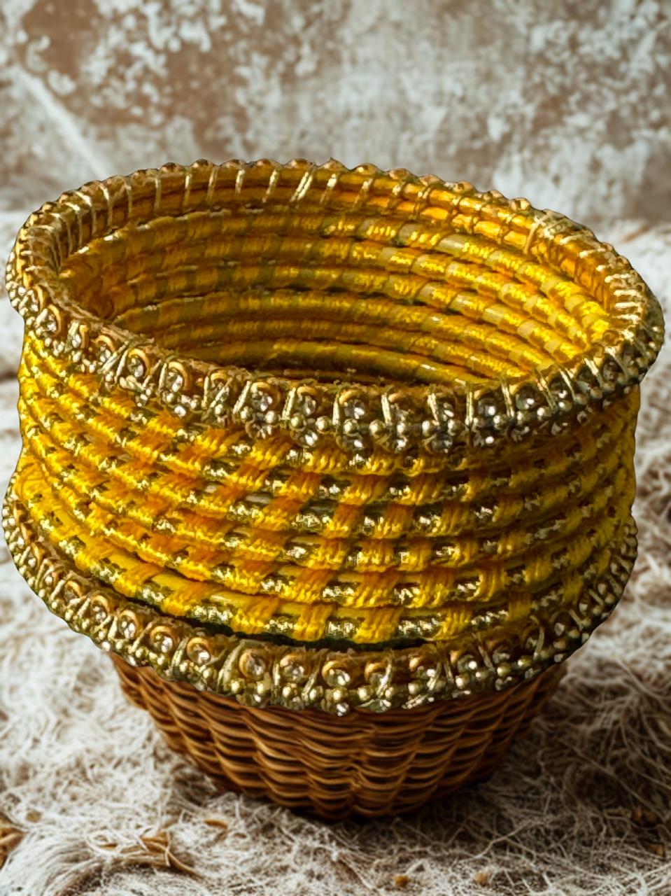Handmade Silk Thread Bangles Set – Traditional & Elegant Jewelry
