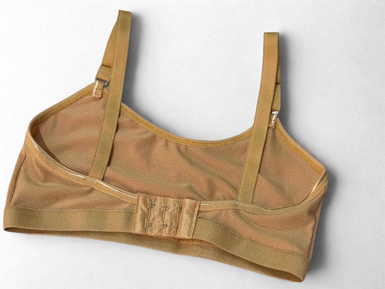 Training & Sports Bra for Teen Girls (Age 10–14)  Adjustable Straps, Cotton Blend