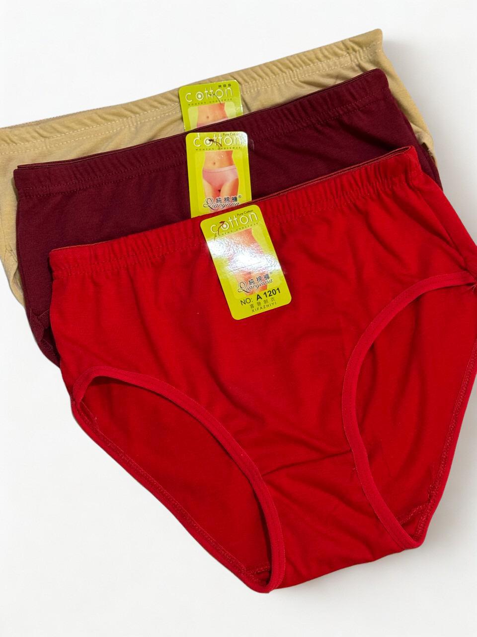 Simple 100% Cotton Briefs – Breathable & Cozy Daily Comfort