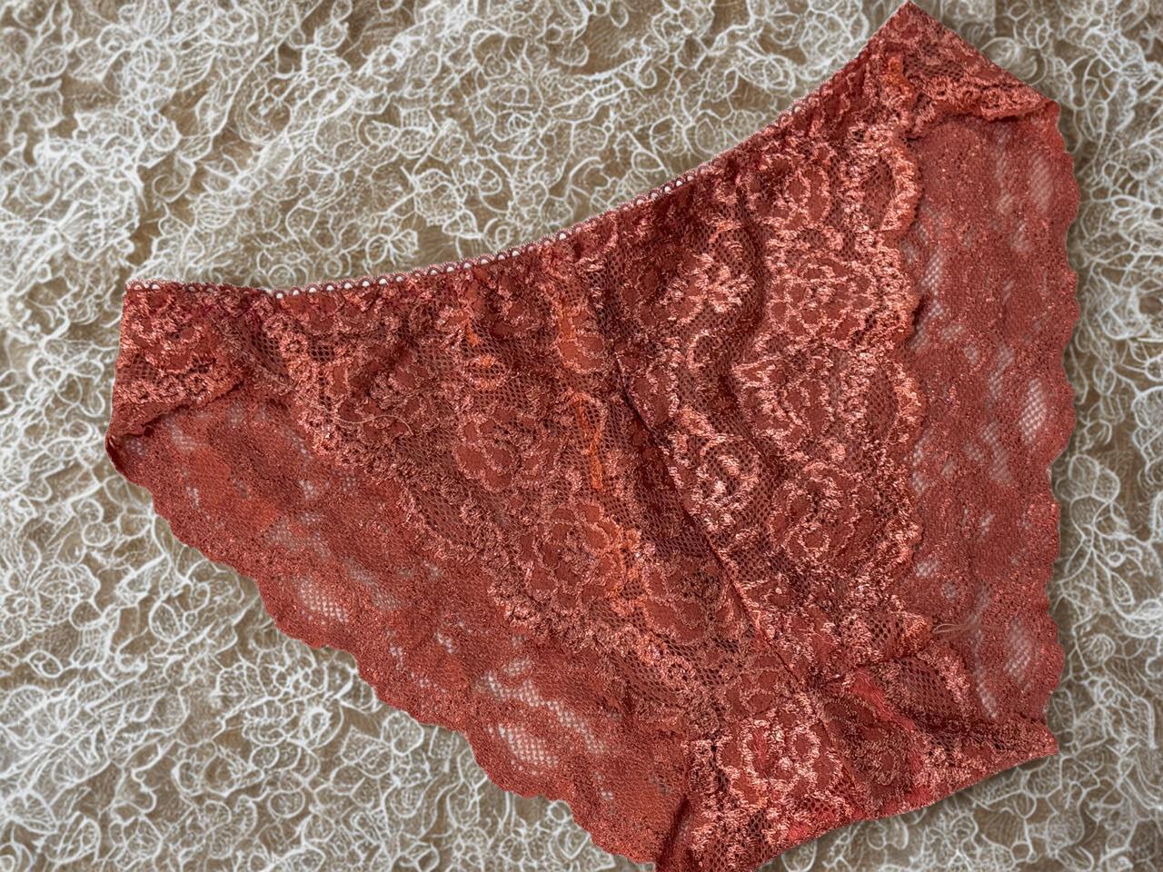 Women’s Lace Panties – Soft Stretchable Briefs – Multiple Colors (Small to Medium)