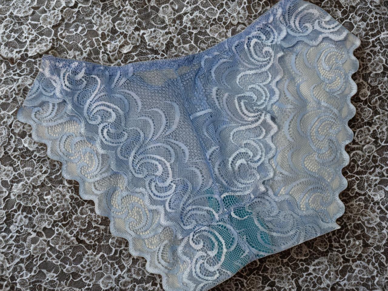 Women’s Lace Panties – Soft Stretchable Briefs – Multiple Colors (Small to Medium)