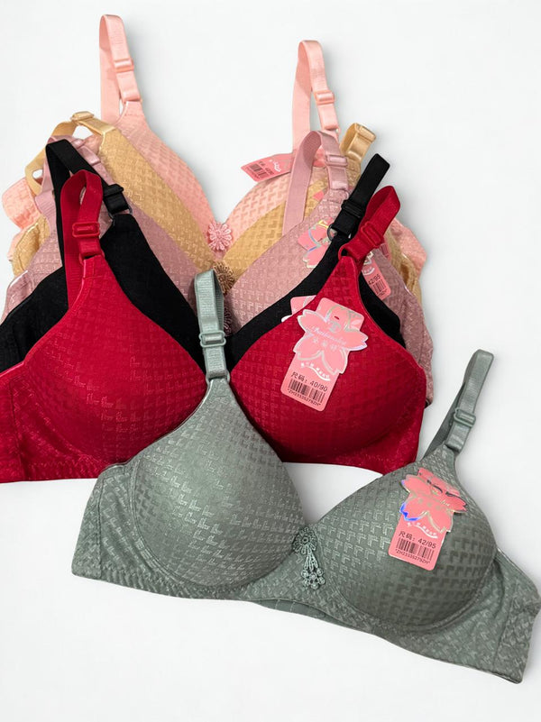 Silky Soft fabric | Single Padded Bras – Sizes 36–42 | Cup B & C