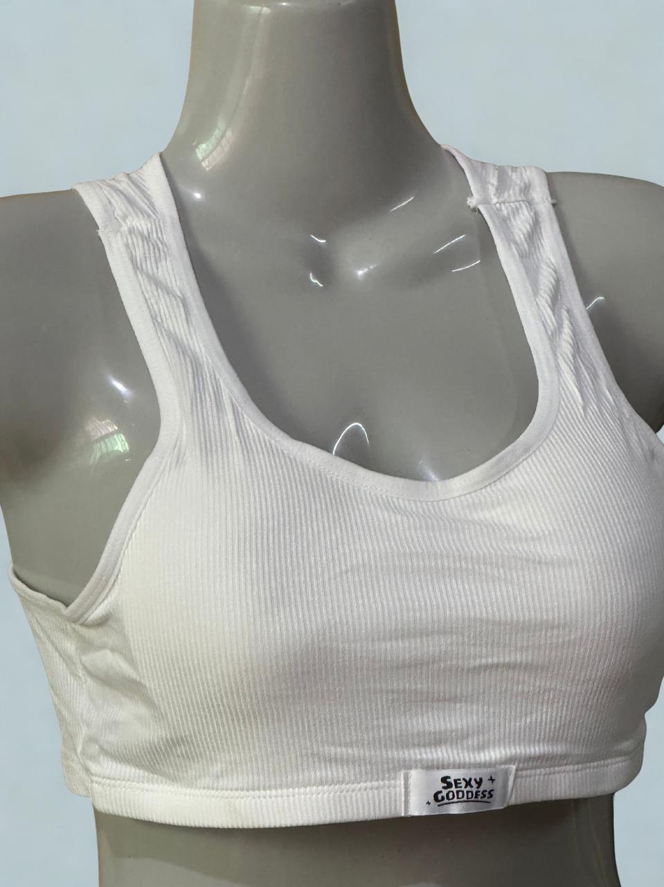 Sports Bra & Panties Set – Wireless, Removable Padding & Free‑Size Comfort