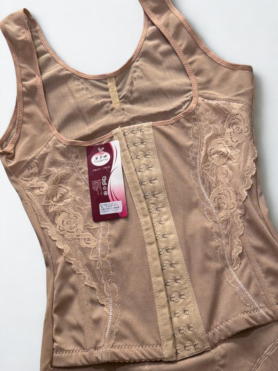 Full Body Shapewear for Women – Skin Color Waist & Tummy Control Slimming Bodysuit (Sizes XL–5XL)