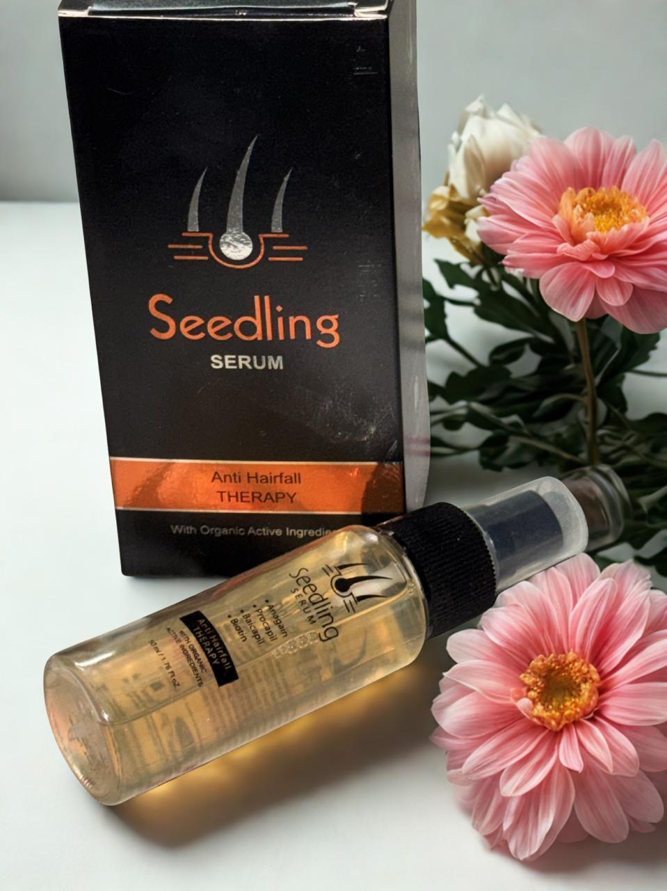 Seedling Serum – Anti Hair Fall Therapy with Organic Actives | Hair Strengthening Solution