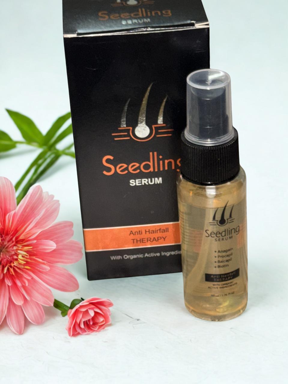 Seedling Serum – Anti Hair Fall Therapy with Organic Actives | Hair Strengthening Solution