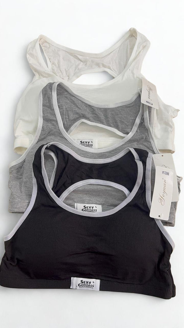 Sports Bra & Panties Set – Wireless, Removable Padding & Free‑Size Comfort