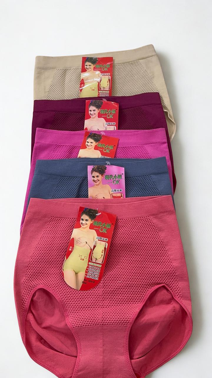 High Waist Tummy Control Panty for Women – Seamless Slimming Shapewear Breathable Comfort (Free Size)