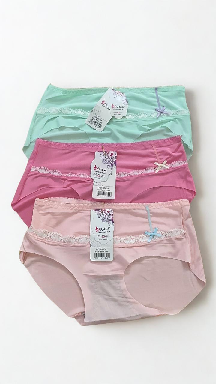Pack of 3 Teen Girls Panties Set Pakistan | Soft Stretch Free Size Panties