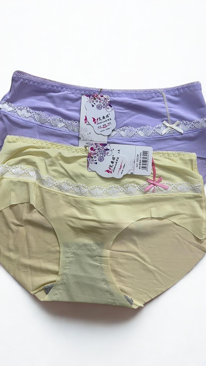 Pack of 2 Teen Girls Panties Set – Soft Stretch Free Size Panties | Random Colors | Everyday Comfort