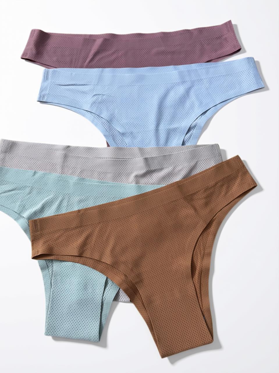 Teen Girls Seamless Panties Pack of 2 – Soft Stretch Breathable Underwear | Small Size