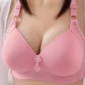Wireless Foam-Padded Lifting Bra – Non-Wired Comfort for C-D Cups | Adjustable Straps|36-42