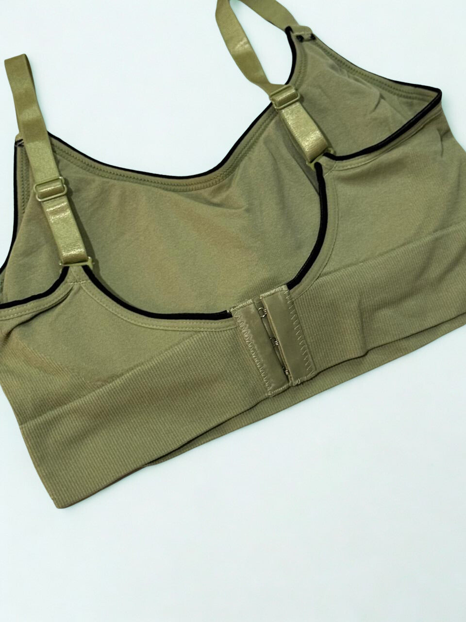 Wireless V-Neck Bralette Cami Bra – Strapless Comfort Tank Top Bra for Women & Girls