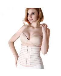 Waist Trainer Body Shaper with Hooks – Skin Color | Slimming Corset Belt for Women | Sizes Up to 6XL