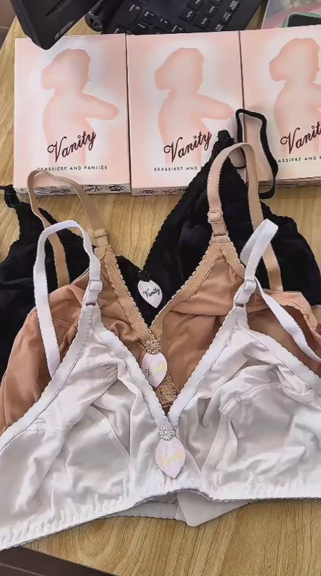 Blended Soft Cotton Bras – Pack of 3 (Skin, White, Black) | Everyday Comfort | Sizes 32B–42B