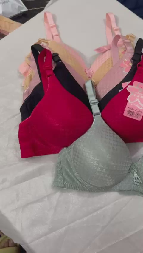 Silky Soft fabric | Single Padded Bras – Sizes 36–42 | Cup B & C