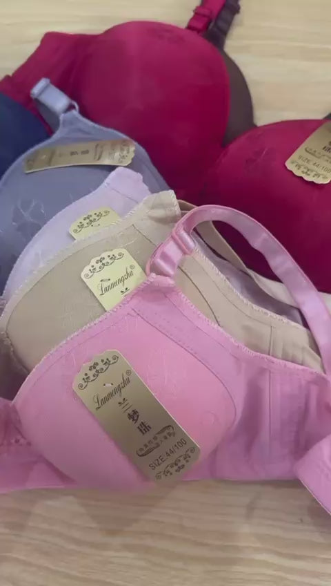 Pack of 2 D Cup Bras Pakistan | Full Coverage Comfortable Bras 34D–44D